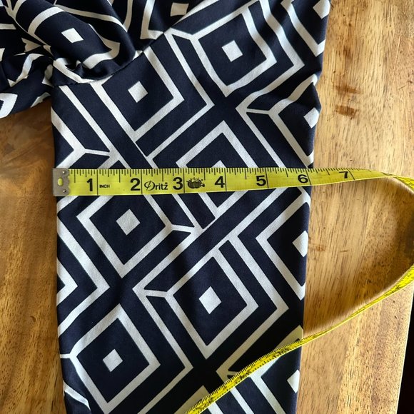 INC Geometric Black/White Casual Dress - Picture 9 of 11